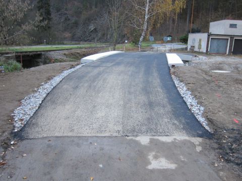 Po asfaltování