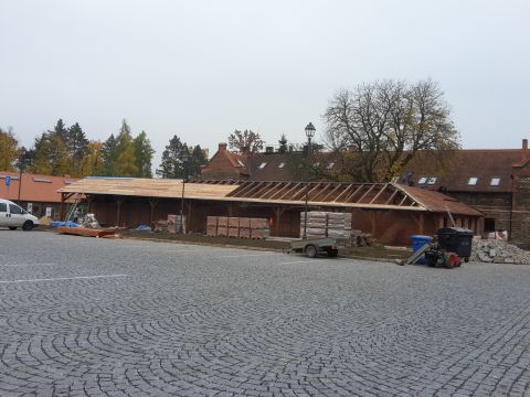 Pohled ze dvora