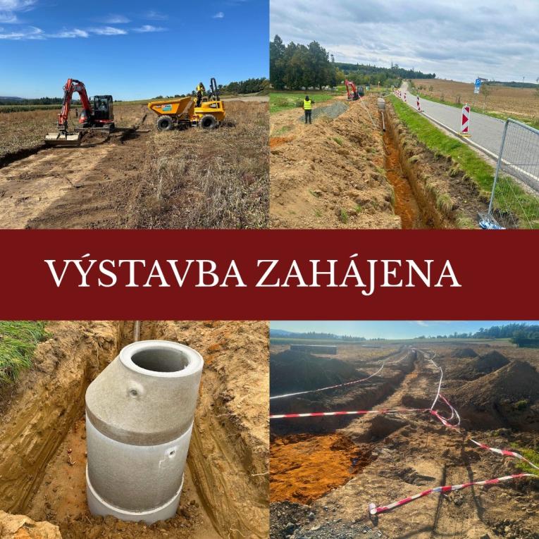 Výstavba zahájena Výstavba zahájena